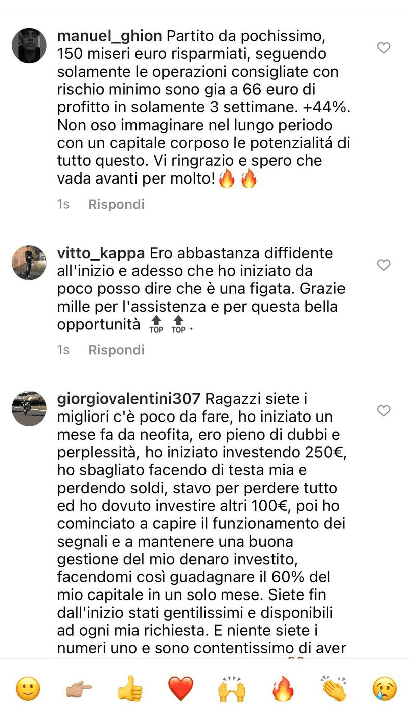 Testimonianza cliente 2